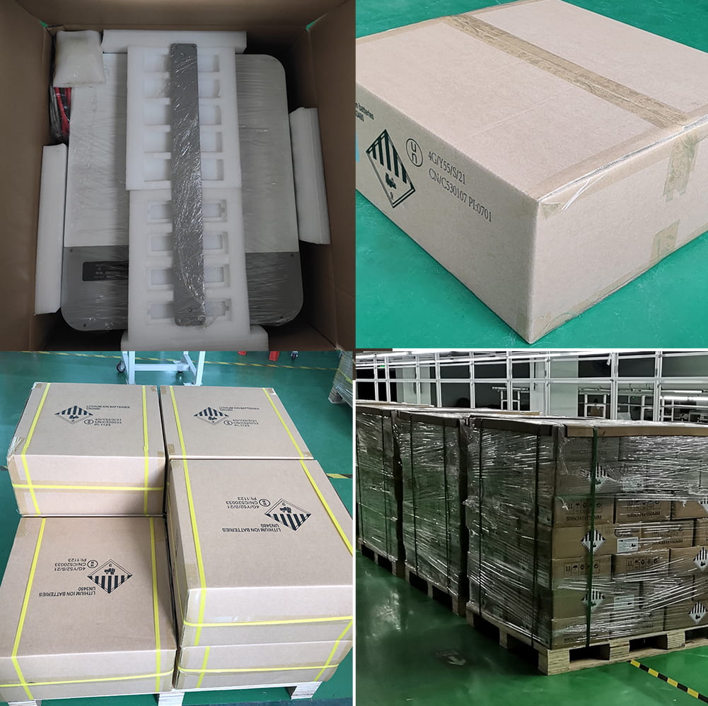 Power Storage Wall 48V 100Ah 200Ah Lifepo4 Solar Powerwall Lithium Battery With BMS